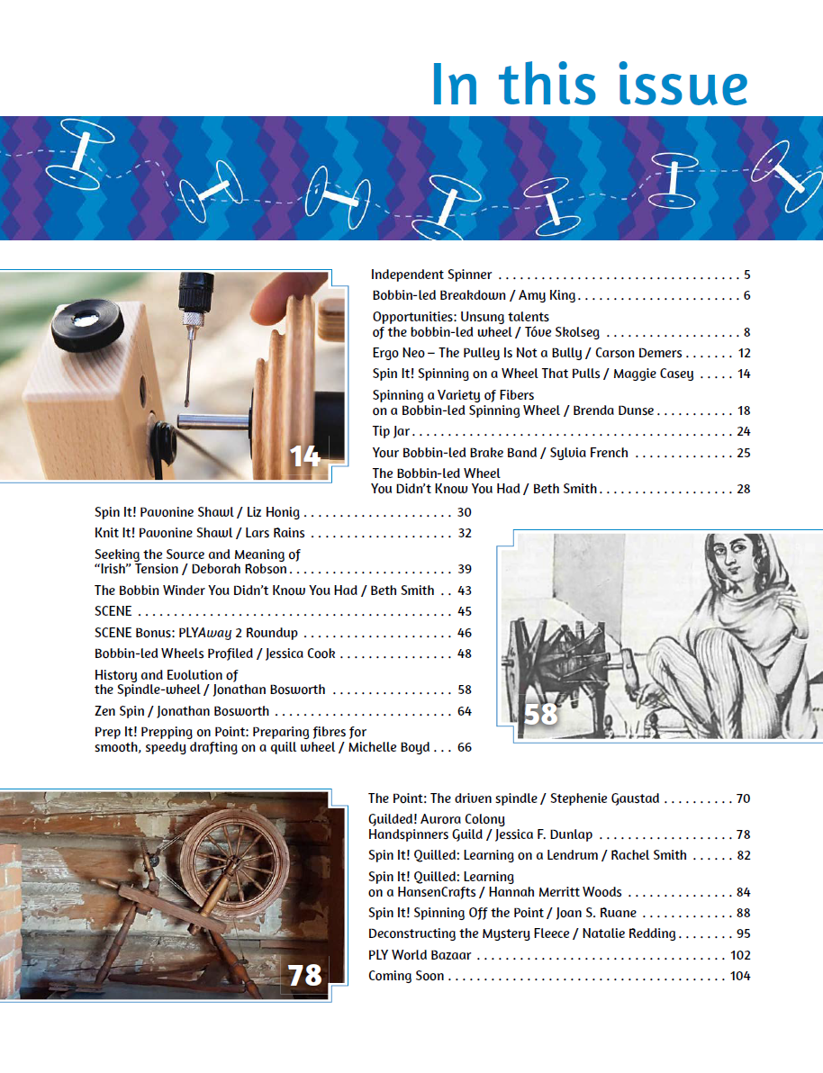 PLY #17 - Bobbin-led, Summer 2017
