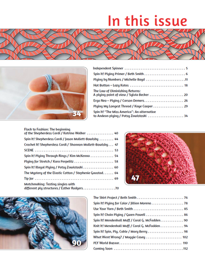 PLY #15 - Plying, Winter 2016