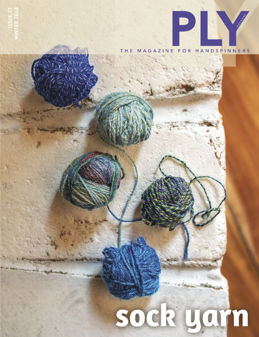 PLY #23 - Sock Yarn, Winter 2018