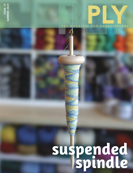 PLY #25 - Suspended Spindle, Summer 2019