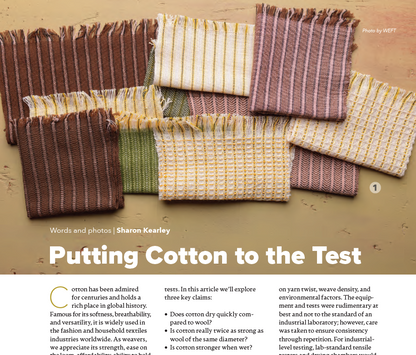 WEFT #6 - Cotton, Autumn 2026